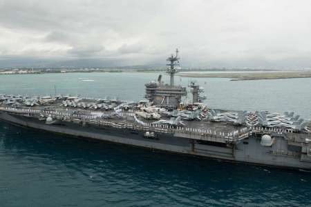 The USS Theodore Roosevelt, currently docked in Guam, has more than 100 sailors infected with the coronavirus.